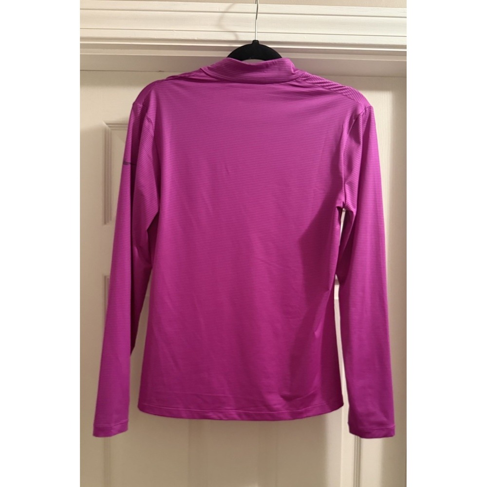 NIKE Women's Dri-FIT Victory UV Long Sleeve Half-Zip Golf Pullover Top Sz S EUC - Picture 4 of 7